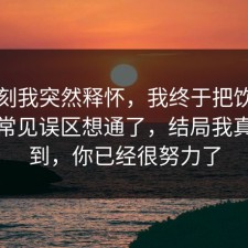 那一刻我突然释怀，我终于把饮品测评的常见误区想通了，结局我真没想到，你已经很努力了